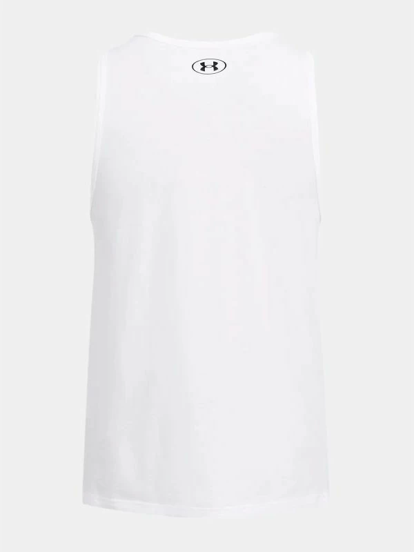 Maicë pa mëngë për meshkuj Under Armour, e bardhë