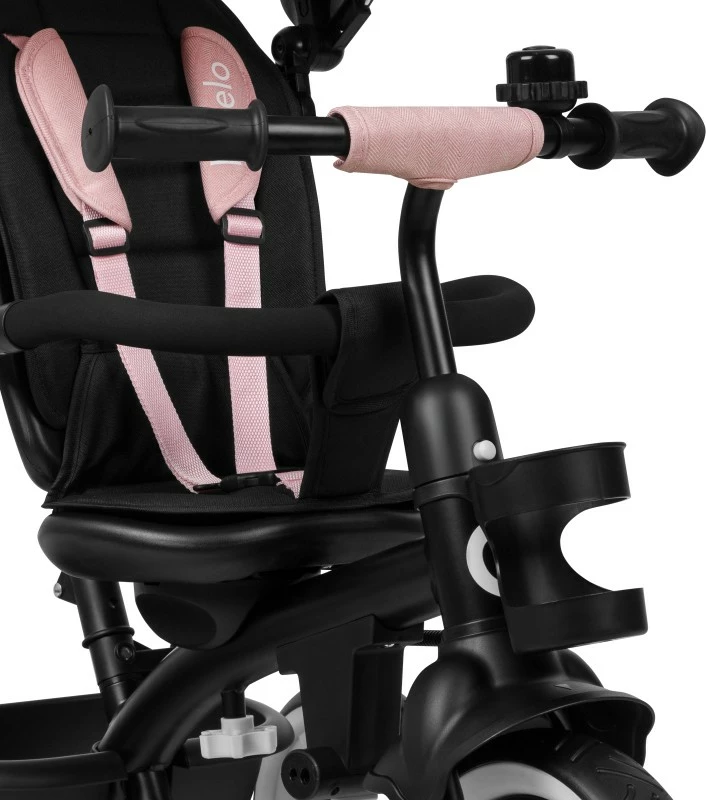 Tricikël Lionelo Berry Pink Rose për vajza, Rozë