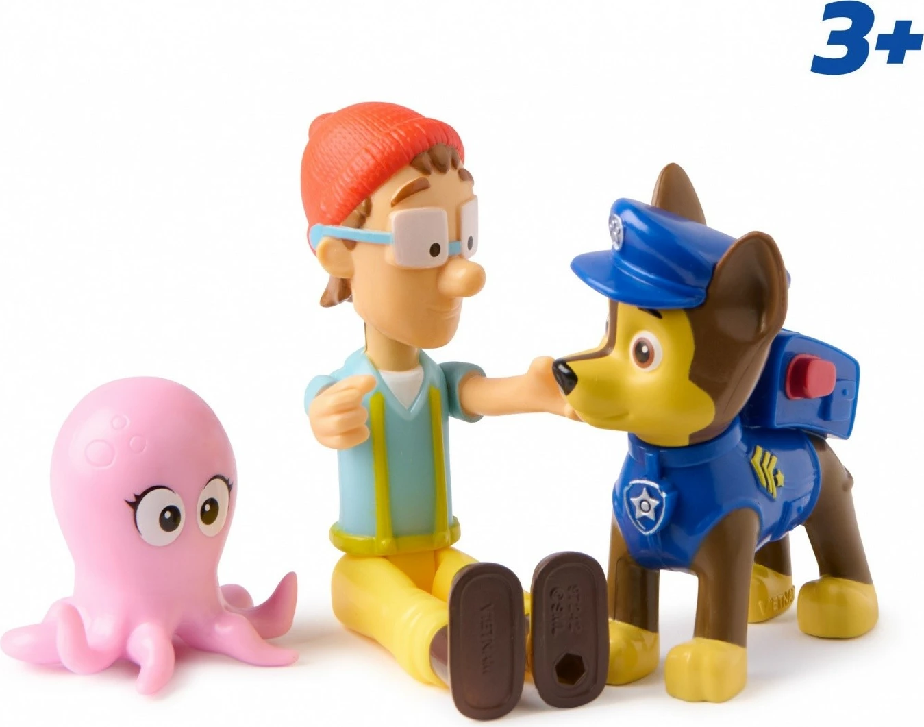 Set figurina Paw Patrol Spin Master Chase & Captain Turbot me oktapod, plastikë