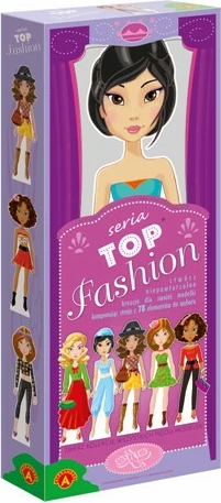 Set kreativ Alexander Top Fashion Model II për vajza, shumëngjyrësh