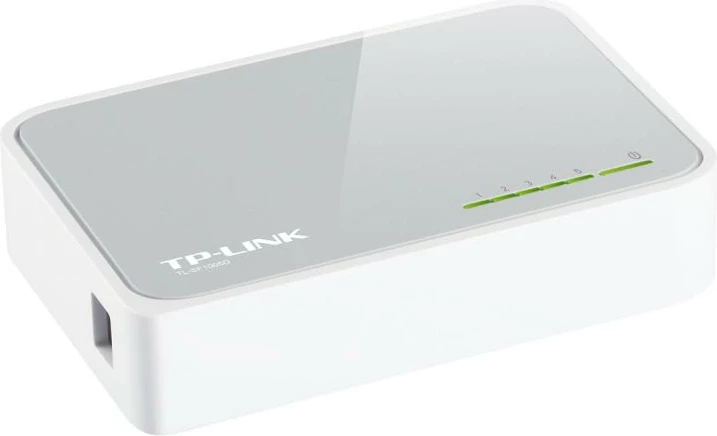 Switch, TP-Link TL-SF1005D 5 porte 10/100Mbps desktop, e bardhë