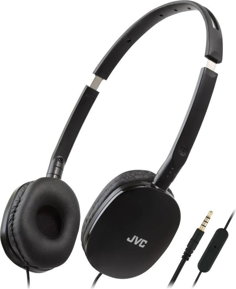 Kufje JVC HA-S160M me tel, head-band, për thirrje/muzikë, e zezë