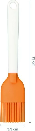 Brushë silikoni Fiskars 1023614, portokalli/bardhë