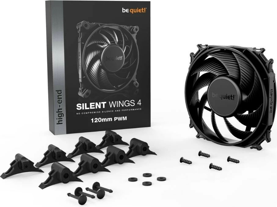 Ventilator kase be quiet! Silent Wings 4 120mm PWM BL093, i zi