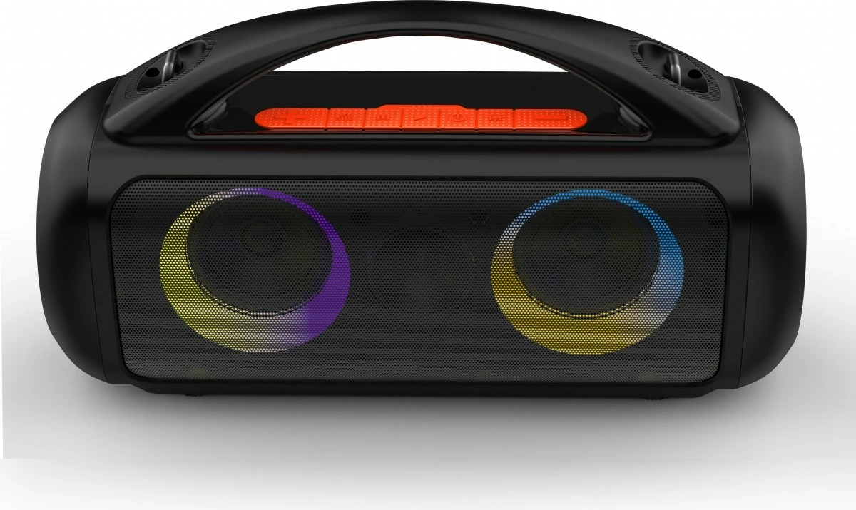 Altaparlant portativ Media-Tech POWER AUDIO PRO MT3184 me Bluetooth, Karaoke, 16h, i zi/portokalli