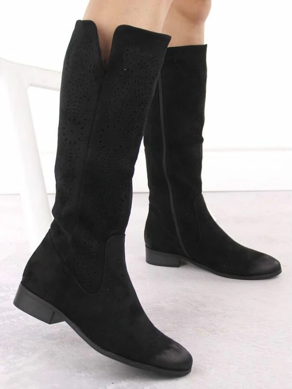 Çizme Potocki për femra, të zeza