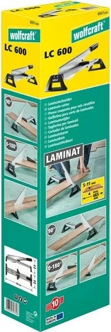 Prerës laminati Wolfcraft LC 600, Alumini