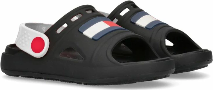 Sandale për fëmijë Tommy Hilfiger, të zeza