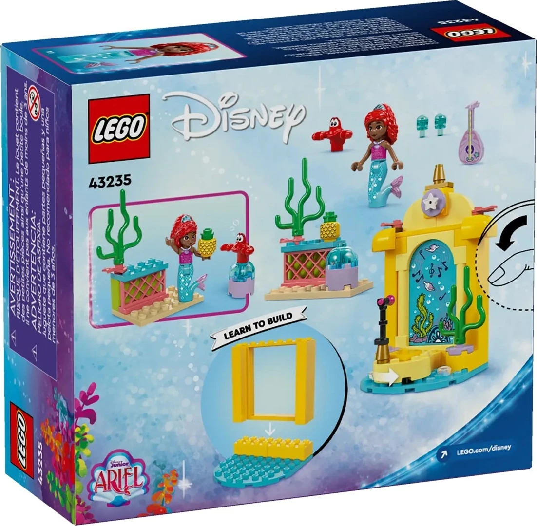 Set LEGO Disney 43235 Ariel's Music Stage