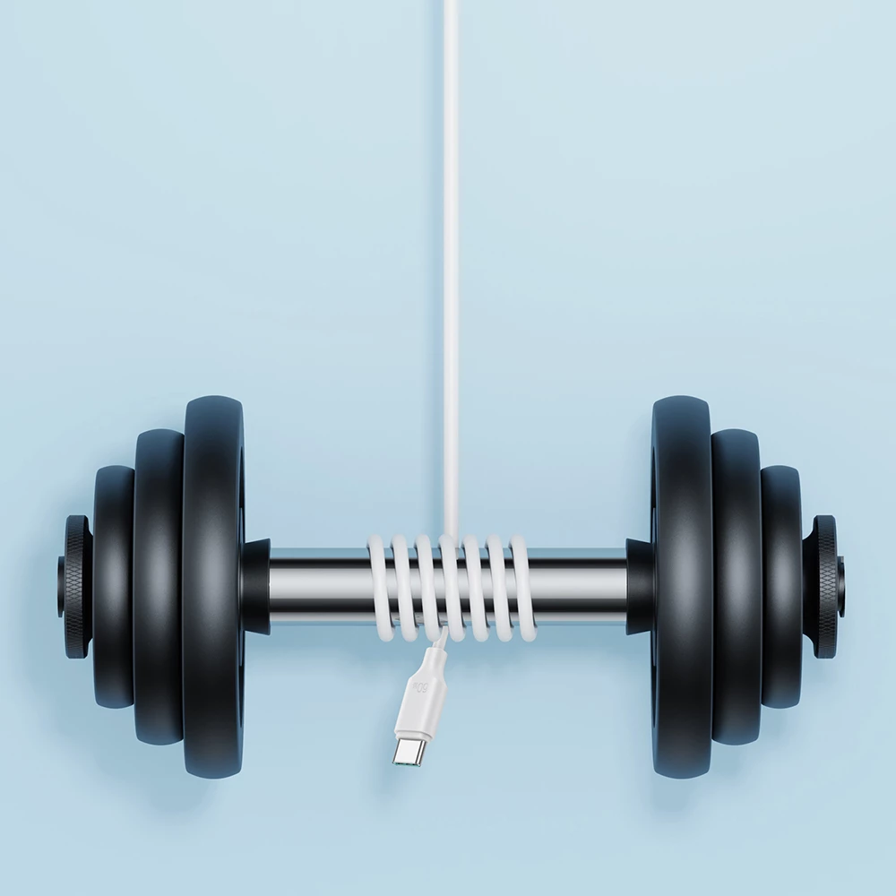 Kabllo USB-C në USB-C Joyroom Long-Lasting Series A9 S-CC060A9, PD/QC 60W 3A, 1m, e bardhë