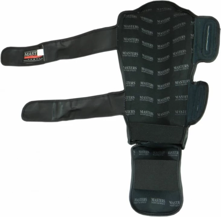Mbrojtës për këmbë dhe shin - Masters, për meshkuj, të zezë