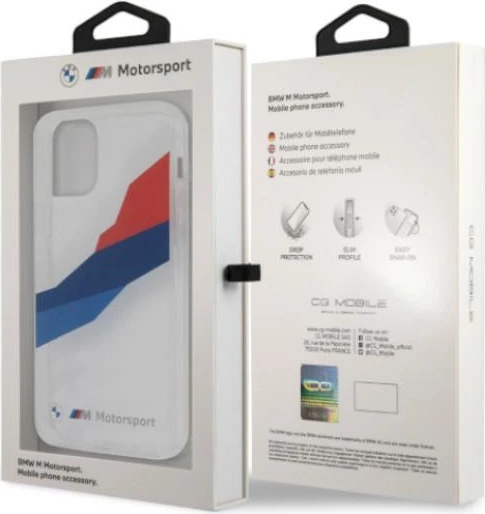 Mbështjellës BMW Motorsport për iPhone 12 Pro Max, transparent