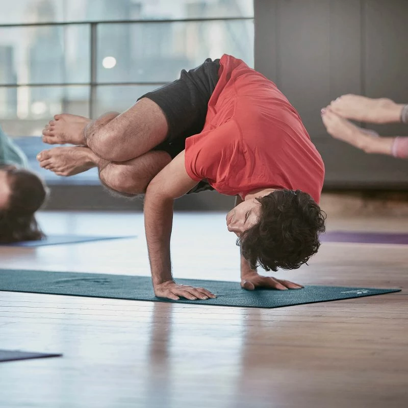 Jastëk yoga Reebok 4mm RAYG-11022DG për meshkuj dhe femra, ngjyrë e gjelbër