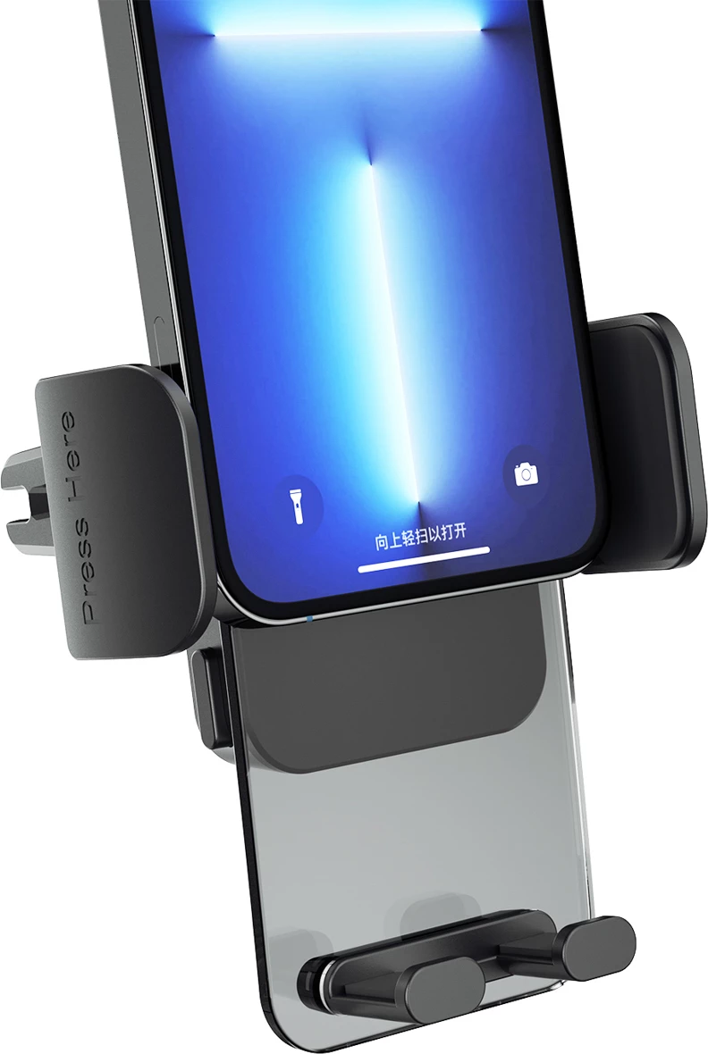 Mbajtës gravitacional për celular Dudao F8Max, për veturë, i zi