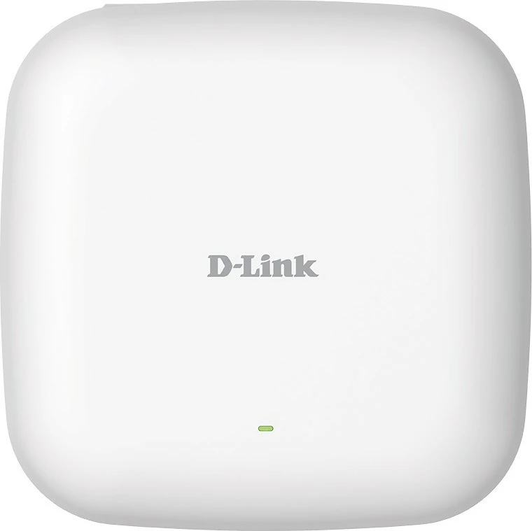 Access Point Wi‑Fi 6 AX1800, D-Link DAP-X2810, dual-band 2x2 MU-MIMO, PoE, i bardhë