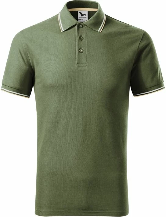 Polo maicë Malfini për meshkuj, e gjelbër