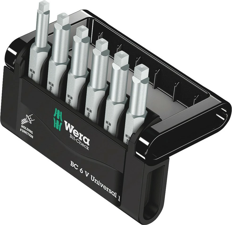 Set bitash Wera Bit-Check 6 V Universal 1, 6 copë