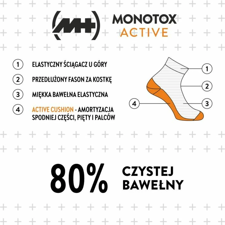 Çorape Monotox, të bardha