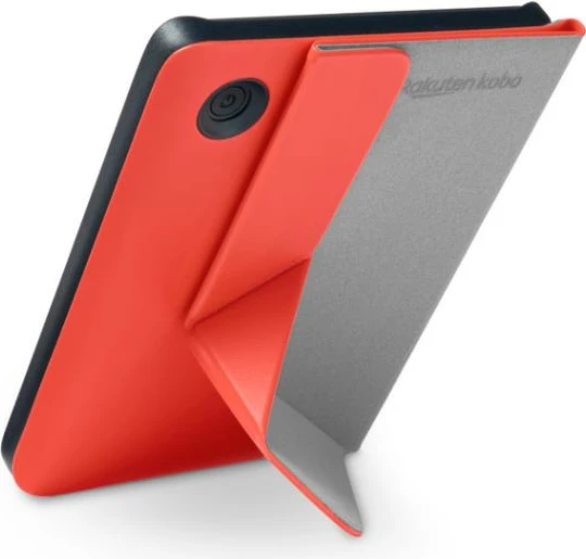 Mbështjellës për e-reader Kobo SleepCover Clara N365-AC-RD-E-PU, auto sleep/wake, 195x125x20 mm, e kuqe Cayenne