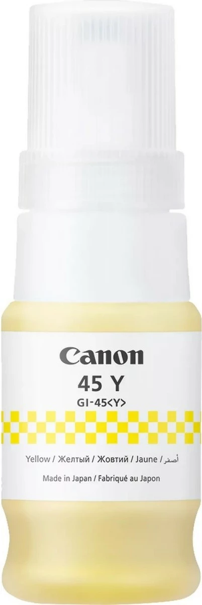 Toner Canon GI-45Y, për MAXIFY GX1040/GX2040, 40ml, Verdhë