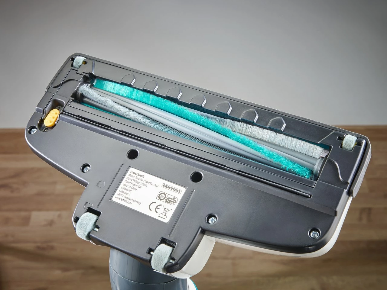 Fshesë elektrike pa kabllo Leifheit PowerVac 2in1, 20V, pa qese, bardhë/kaltër