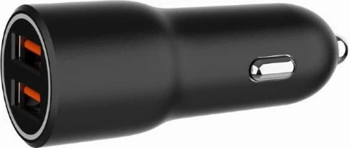 Karikues veture Gembird TA-UC-A2QC36-CAR-01, 2x USB-A QC3.0, 36W, Zi