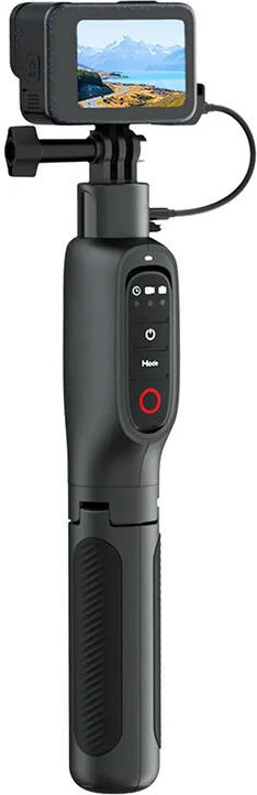 Tripod/selfie stick Telesin S1-CSS-01-TGP me telekomandë, për GoPro, 5000 mAh, i zi