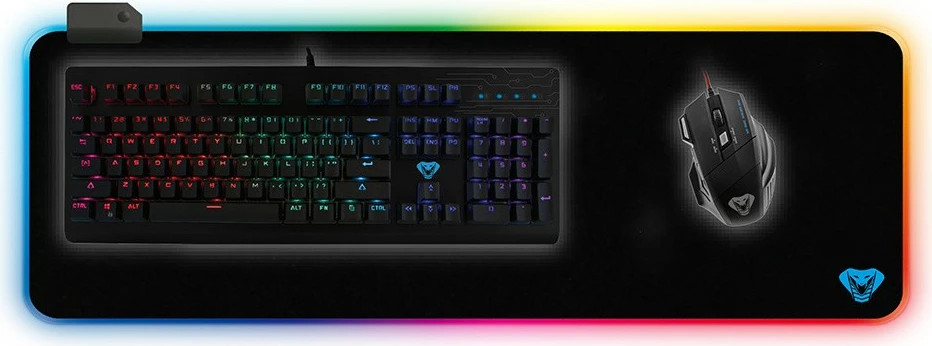 Mauspad Media-Tech Cobra Pro Gaming Mat MT262, RGB, i zi