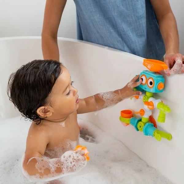 Lodër për banjë B-kids Bath Robot me dush, multikolor