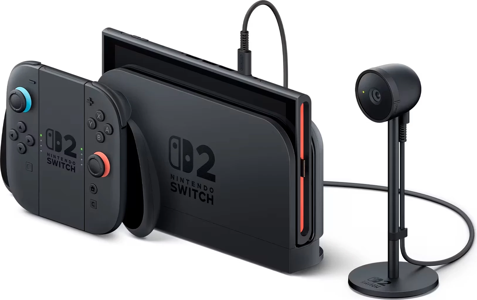 Kamerë Nintendo Switch 2, USB Type-C, e zezë