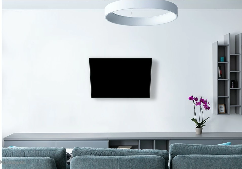 Mbajtës muri Newstar WL40S-850BL12, 100 x 100 mm, 200 x 200 mm, Çelik, i zi