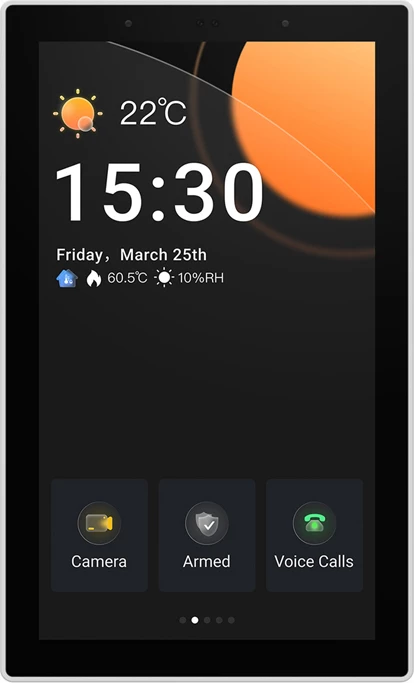 Panel kontrolli i mençur Sonoff NSPanel Pro 120, 4.7" TFT LCD, WiFi/Bluetooth/ZigBee/Matter, Bardhë