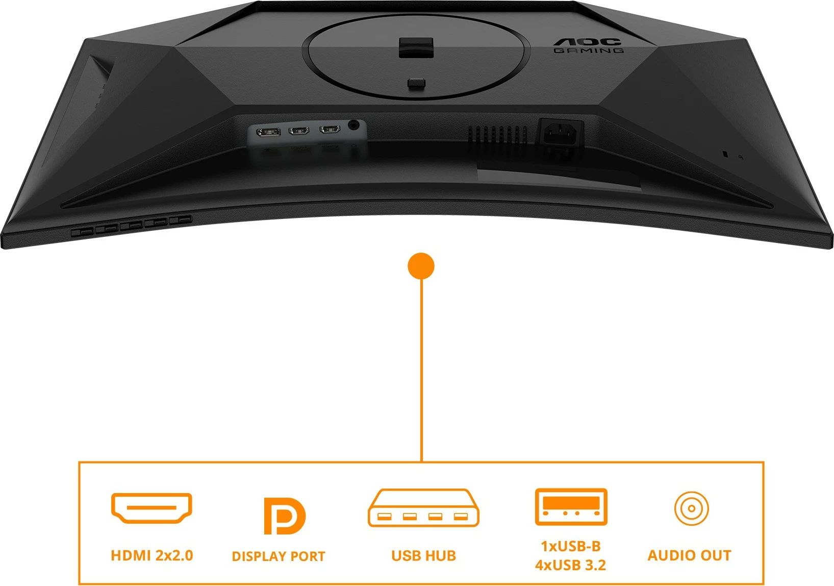 Monitor AOC G4 C27G4ZXU, 27", Full HD, 280Hz, i zi