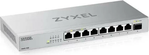 Switch Zyxel XMG-108-ZZ0101F, 8 porta 2.5G, 1 SFP+, Desktop, Argjendtë