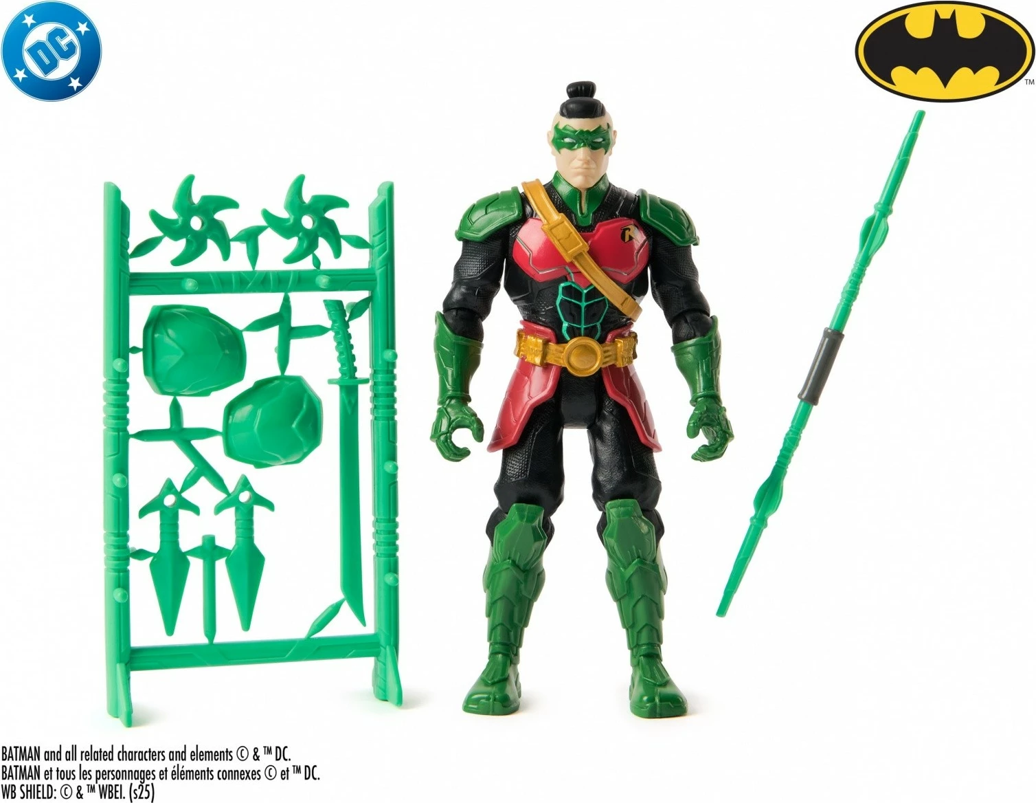 Figurë aksion, Spin Master Batman Ninja Strike 6074348, 15 cm, me aksesorë, asortiment një copë