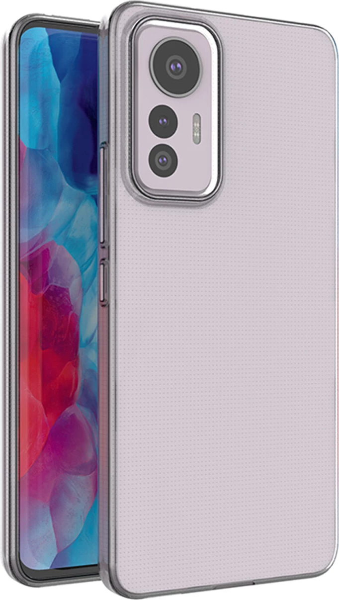 Mbështjellës Hurtel Ultra Clear 0.5mm për Xiaomi 12 Lite, Transparent