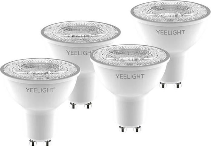 Set llamba LED të mençura Yeelight GU10 YLDP004, 4 copë, e bardhë