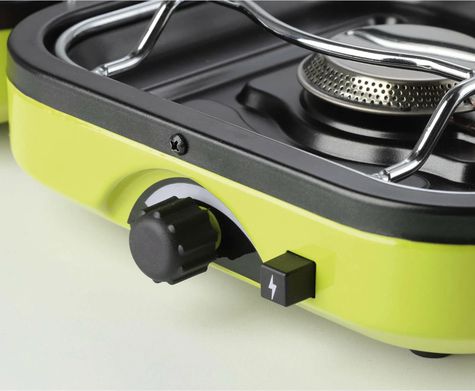 Sobë kampingu Meva DUAL COMPACT UKP22003, 2 fushë gatimi, metal, e gjelbër