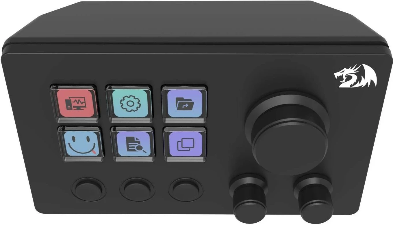 Maus Redragon Skyrider SS-551, 6 taste, USB-C, i zi