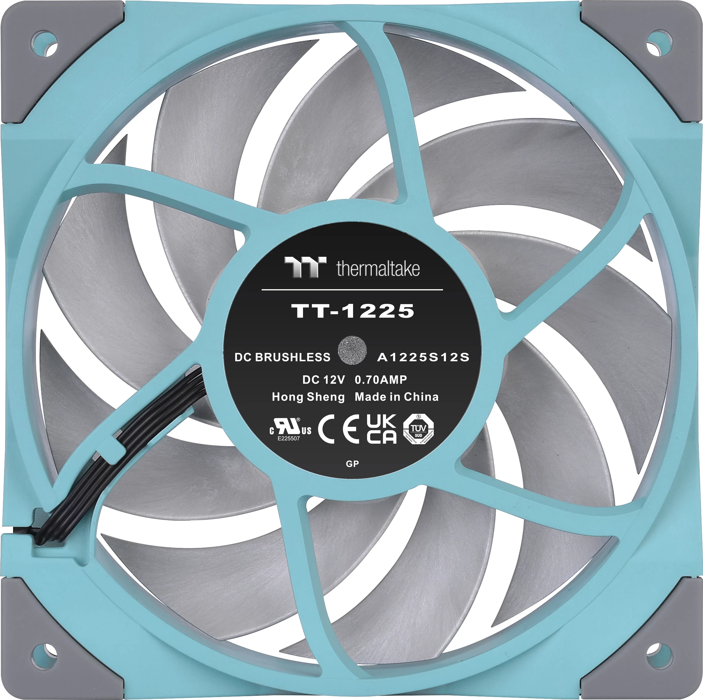 Ventilator kase Thermaltake TOUGHFAN 12 120mm, 1 copë, turquoise