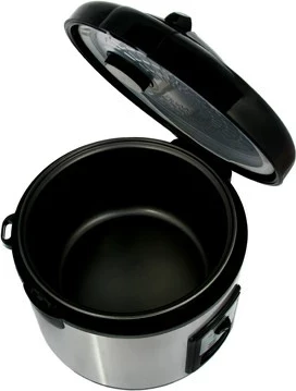 Tenxhere orizi Adler AD 6418, Ngjyrë e zezë, Çelik inox