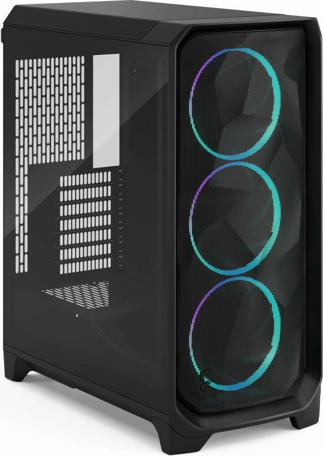 Kasë Fractal Design Meshify 3, RGB, Tempered Glass, ATX, E-ATX, e zezë