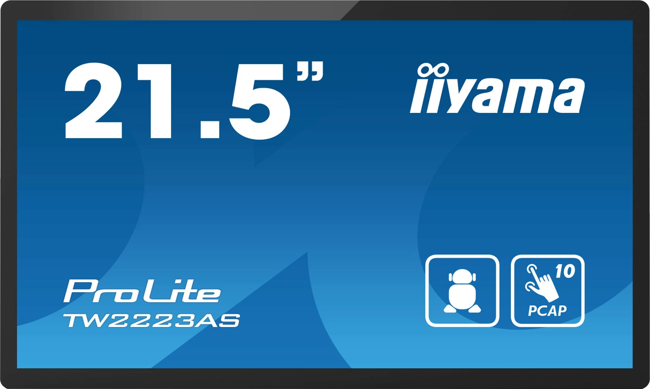 Panel interaktiv iiyama TW2223AS-B2, 21.5", Full HD, Wi-Fi