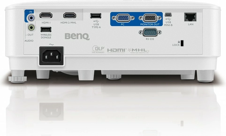 Projektor BenQ MH733, DLP, Full HD 1080p, 4000 ANSI lumens, i bardhë