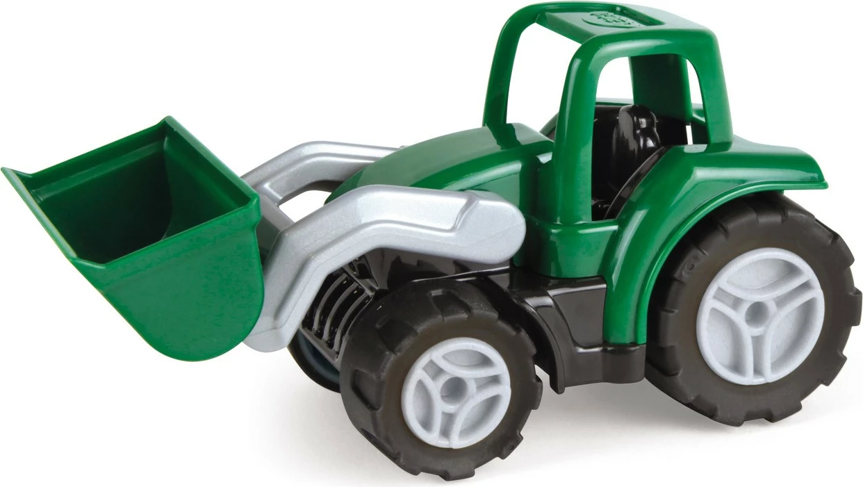 Traktor lodër Lena Workies me lopatë, ABS, Gjelbër/Argjend