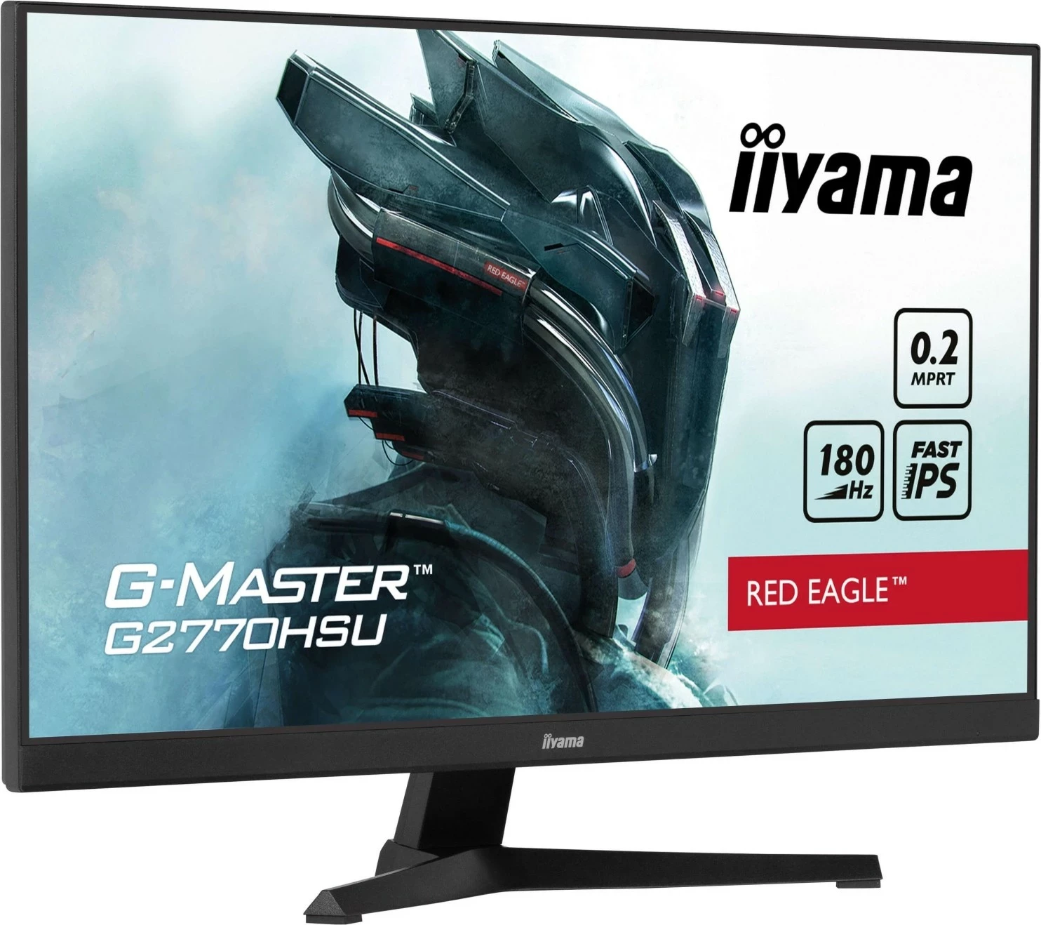 Monitor iiyama G-Master G2770HSU-B6, 27'', IPS, Full HD, 0,2ms, 180Hz, e zezë