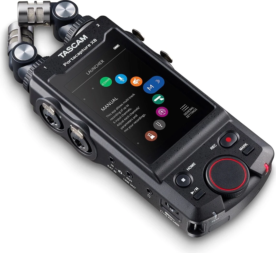 Regjistrues portativ Tascam Portacapture X8, i zi
