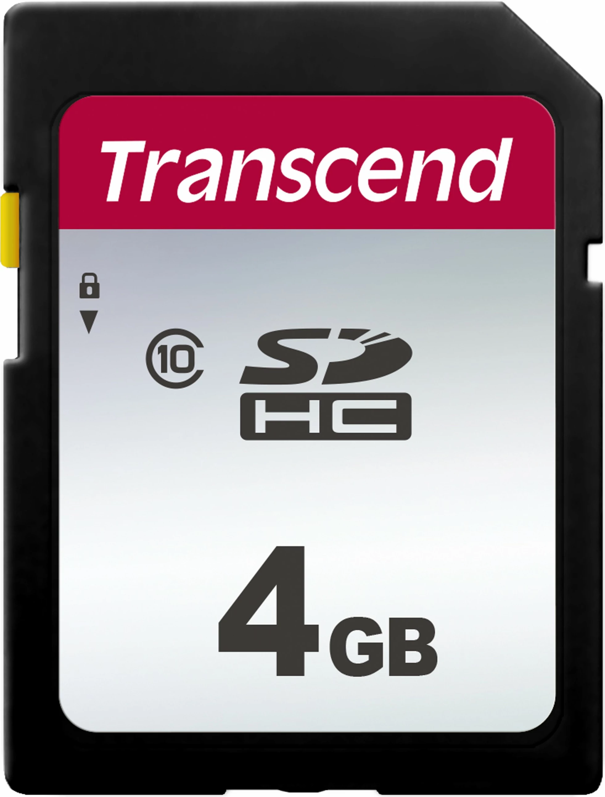 Kartelë memorie Transcend SDHC 300S 4GB, Class 10, e zezë