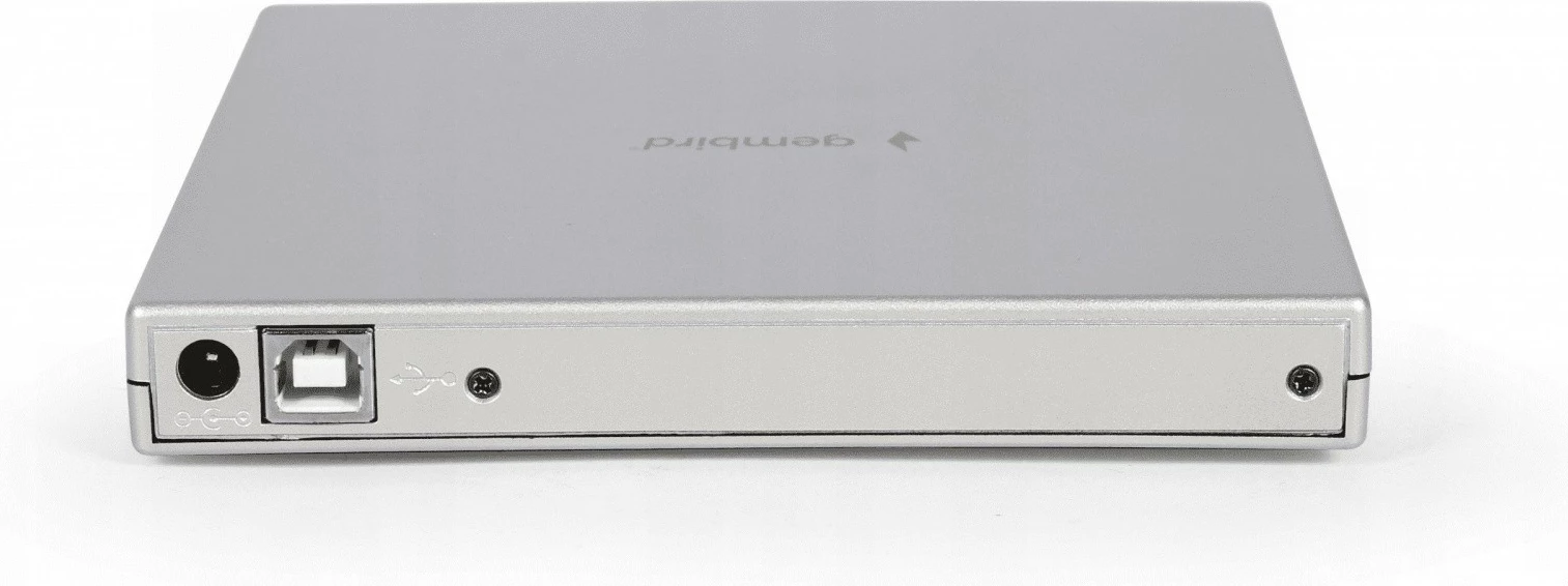 Lexues/shkrues CD/DVD i jashtëm, Gembird, DVD-USB-021-SV, USB 2.0, deri 24x CD / 8x DVD, argjendtë