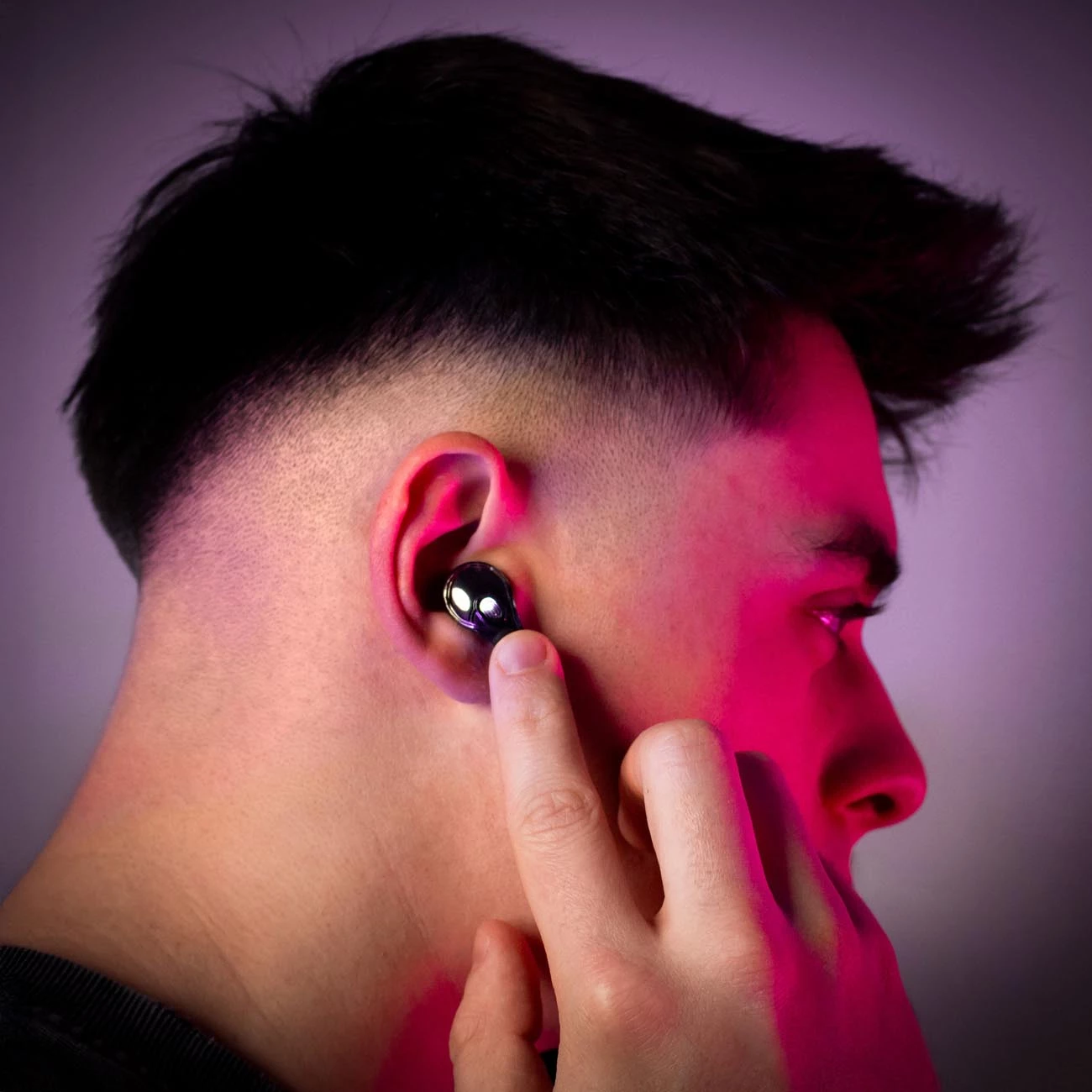 Kufje wireless Acefast T8, TWS, Bluetooth 5.3, 30 orë, rozë